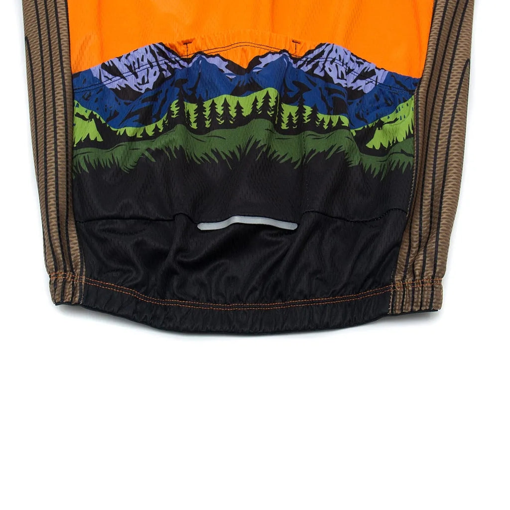 Men's Smokey Bear Cycling Jersey - Breathable for Road Cycling