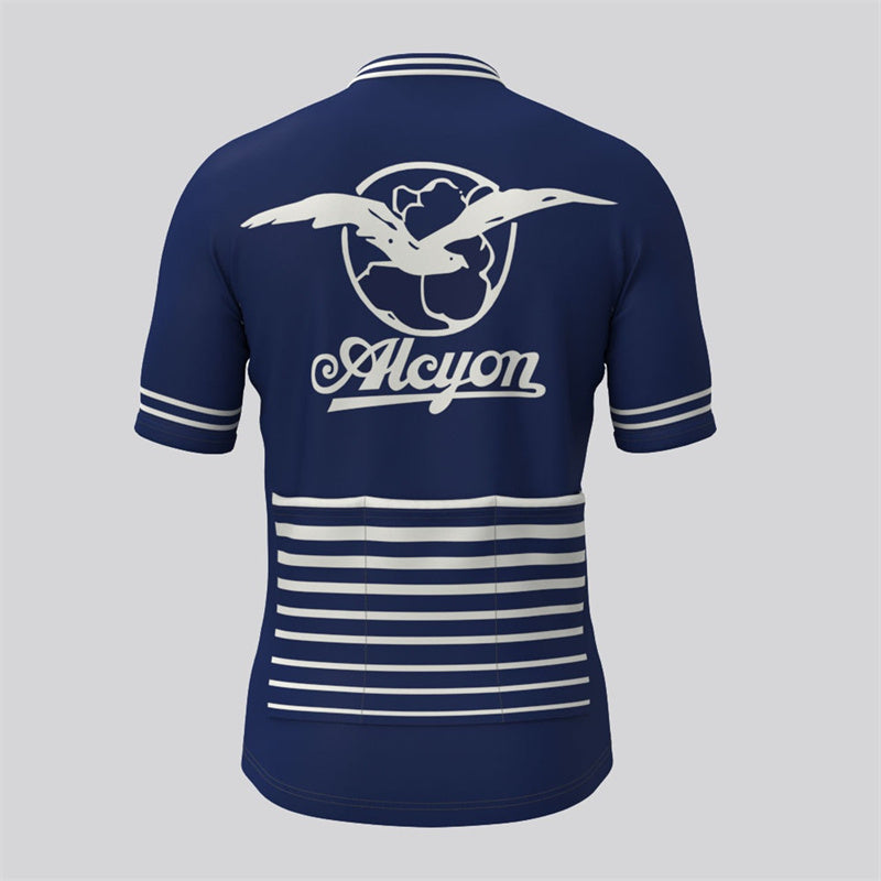 Vintage Paris-Roubaix Alcyon Cycling Jersey - Classic Retro Cycle Shirt