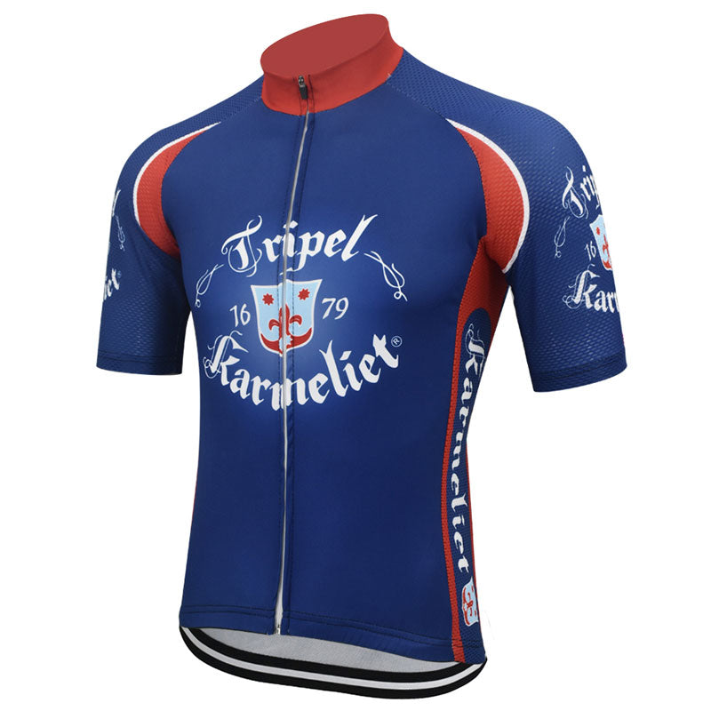 Tripel Karmeliet Beer Retro Cycling Jersey Kit | Belgian Beer Themed Bike Apparel