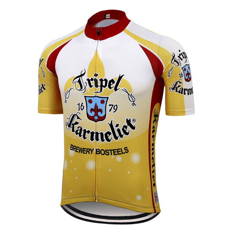 Karmeliet Beer Cycling Jersey | Men's Retro Belgian Bike Shirt