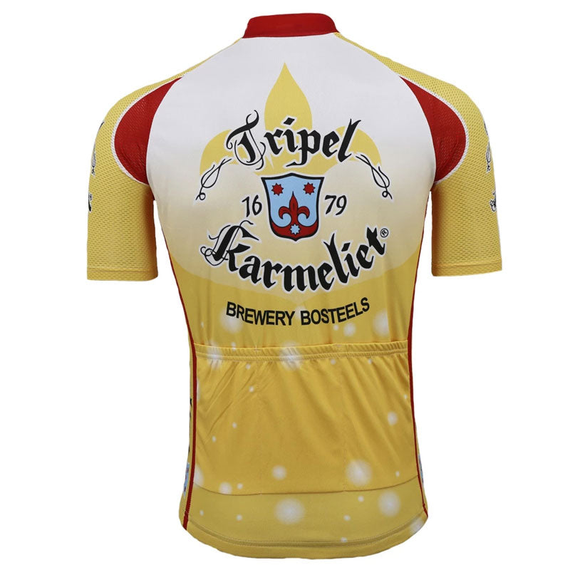 Karmeliet Beer Cycling Jersey | Men's Retro Belgian Bike Shirt