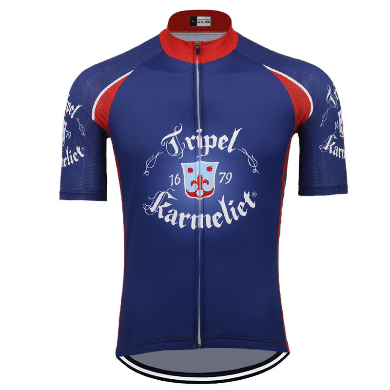 Tripel Karmeliet Beer Retro Cycling Jersey Kit | Belgian Beer Themed Bike Apparel