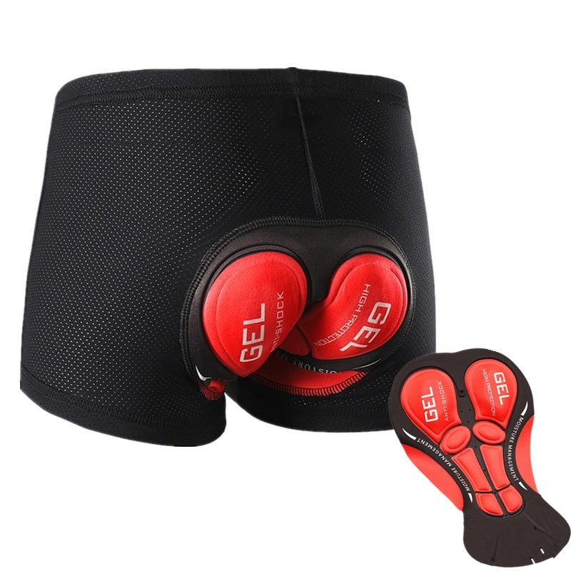 5D Gel Padded Bike Shorts for Men | Anti-Shock Cycling Underwear